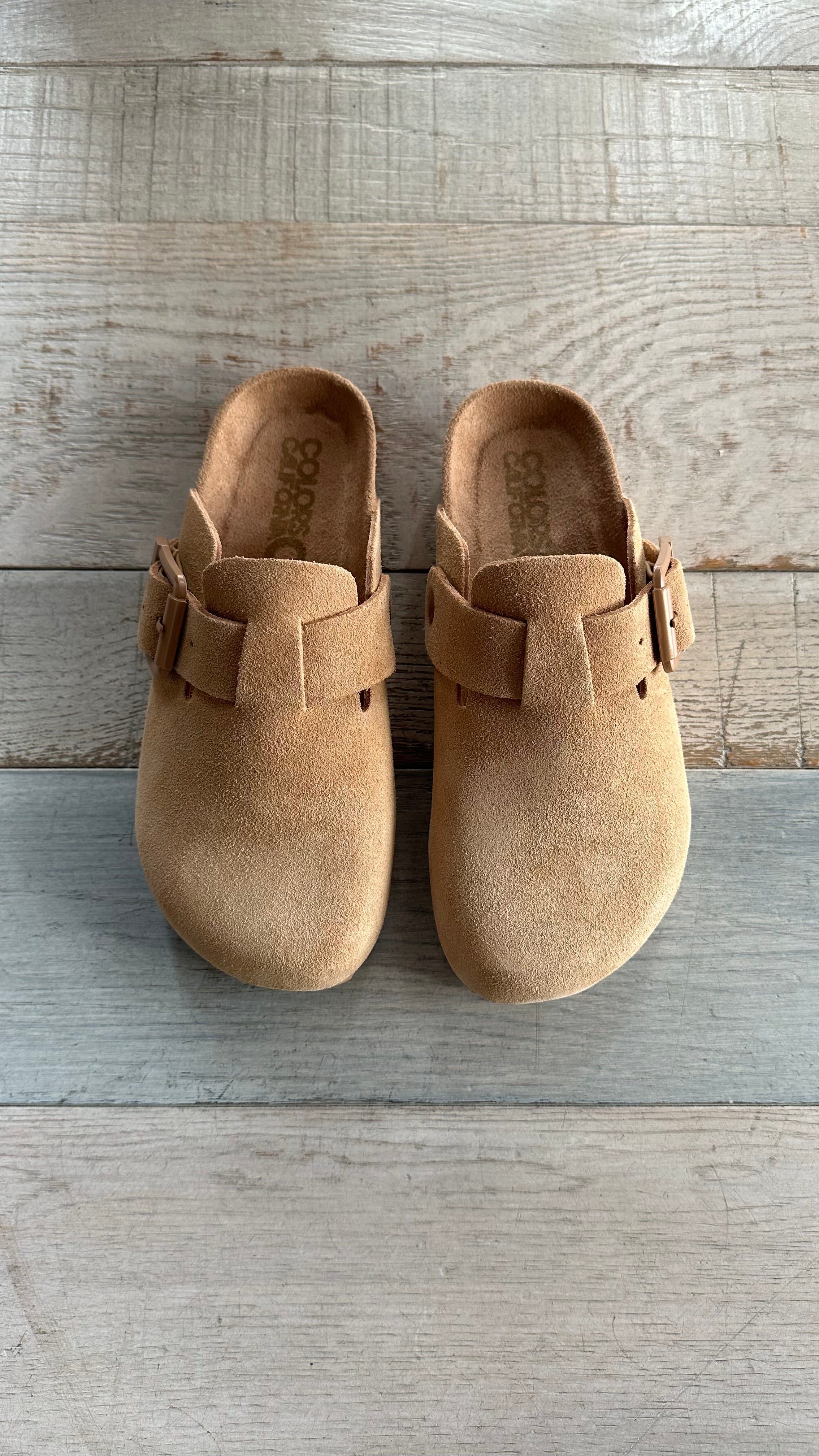 Sabot Scamosicato Color Taupe