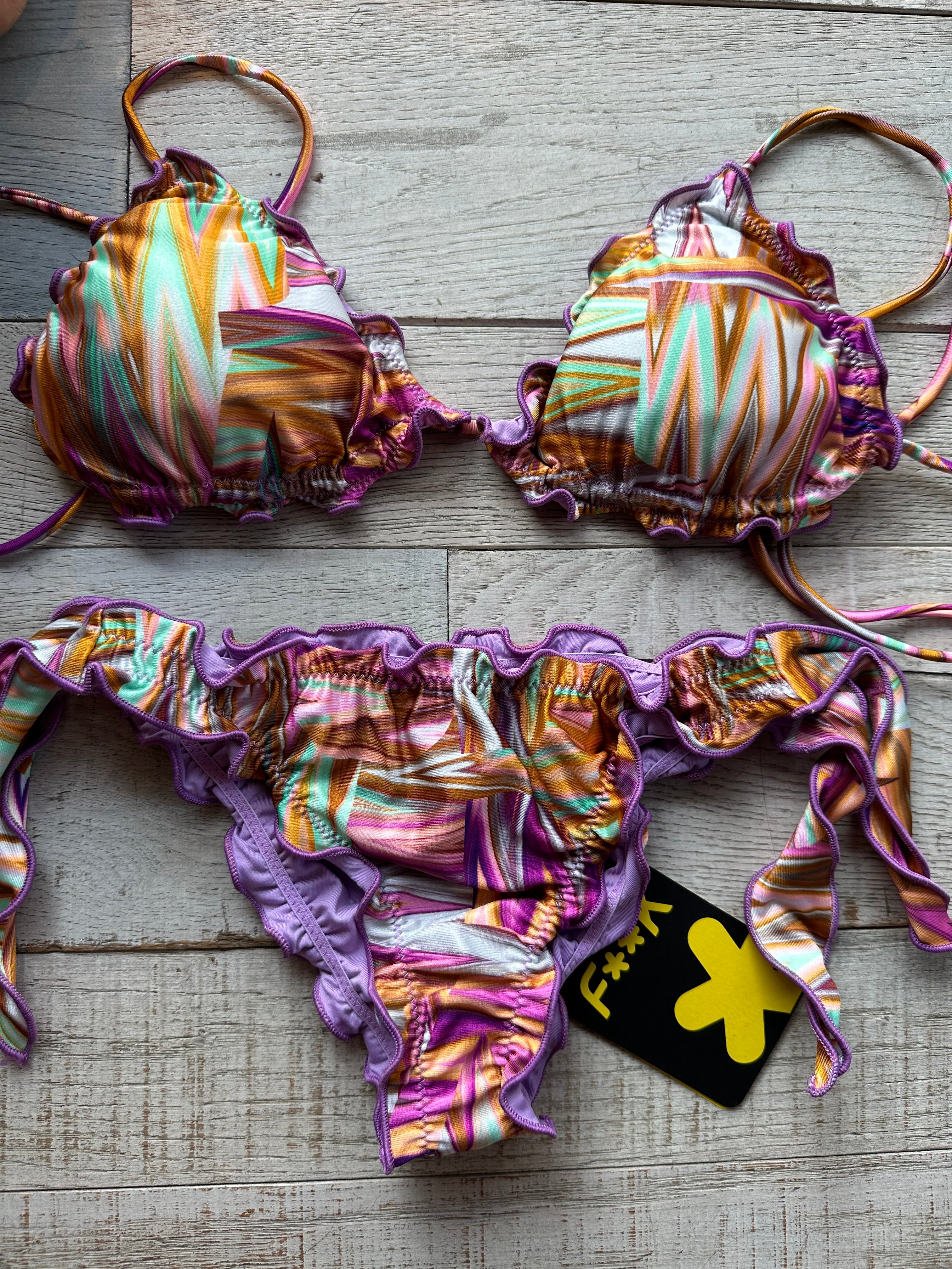 Triangolo Frou Frou Zig Zag