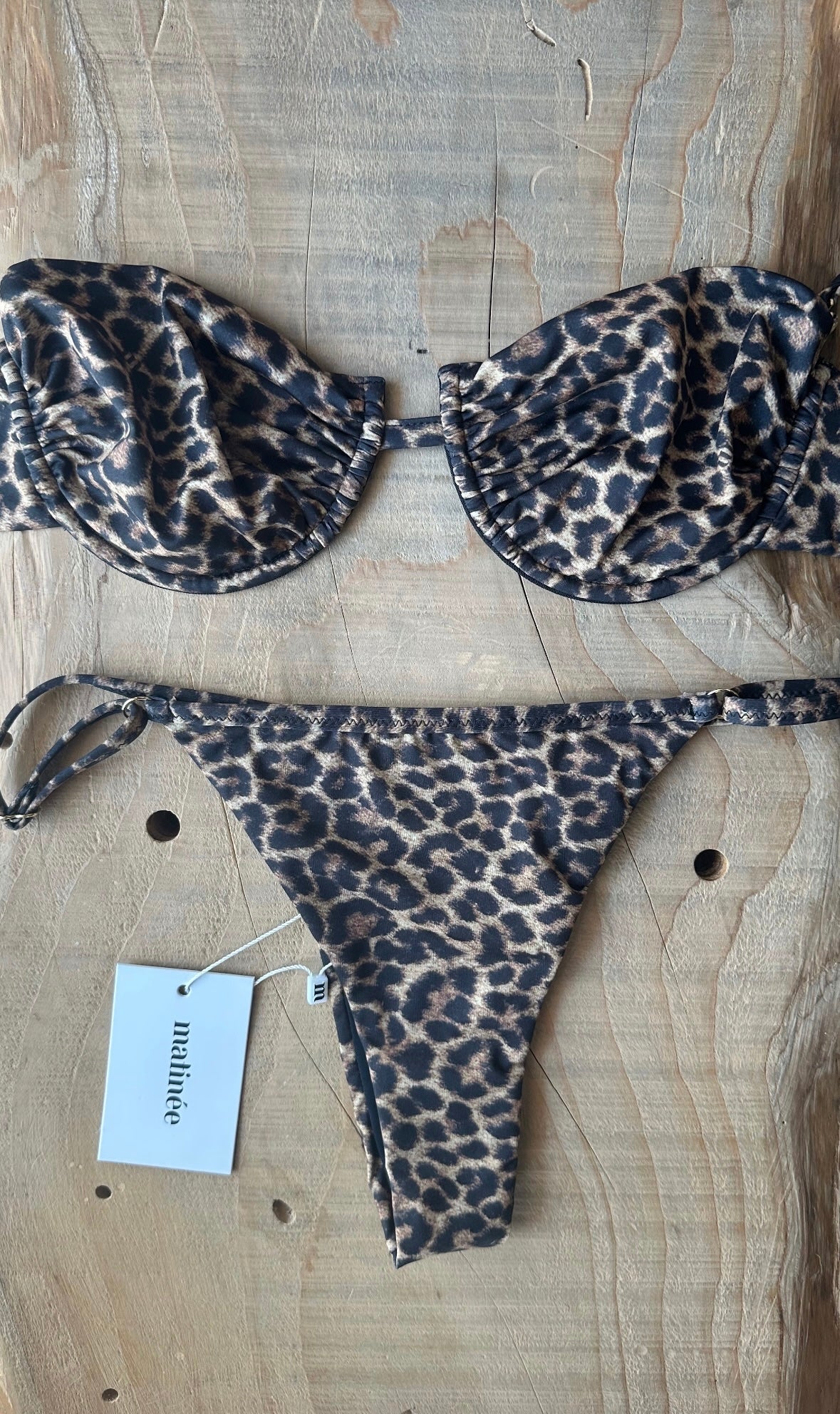Bikini Balconcino Leopardato