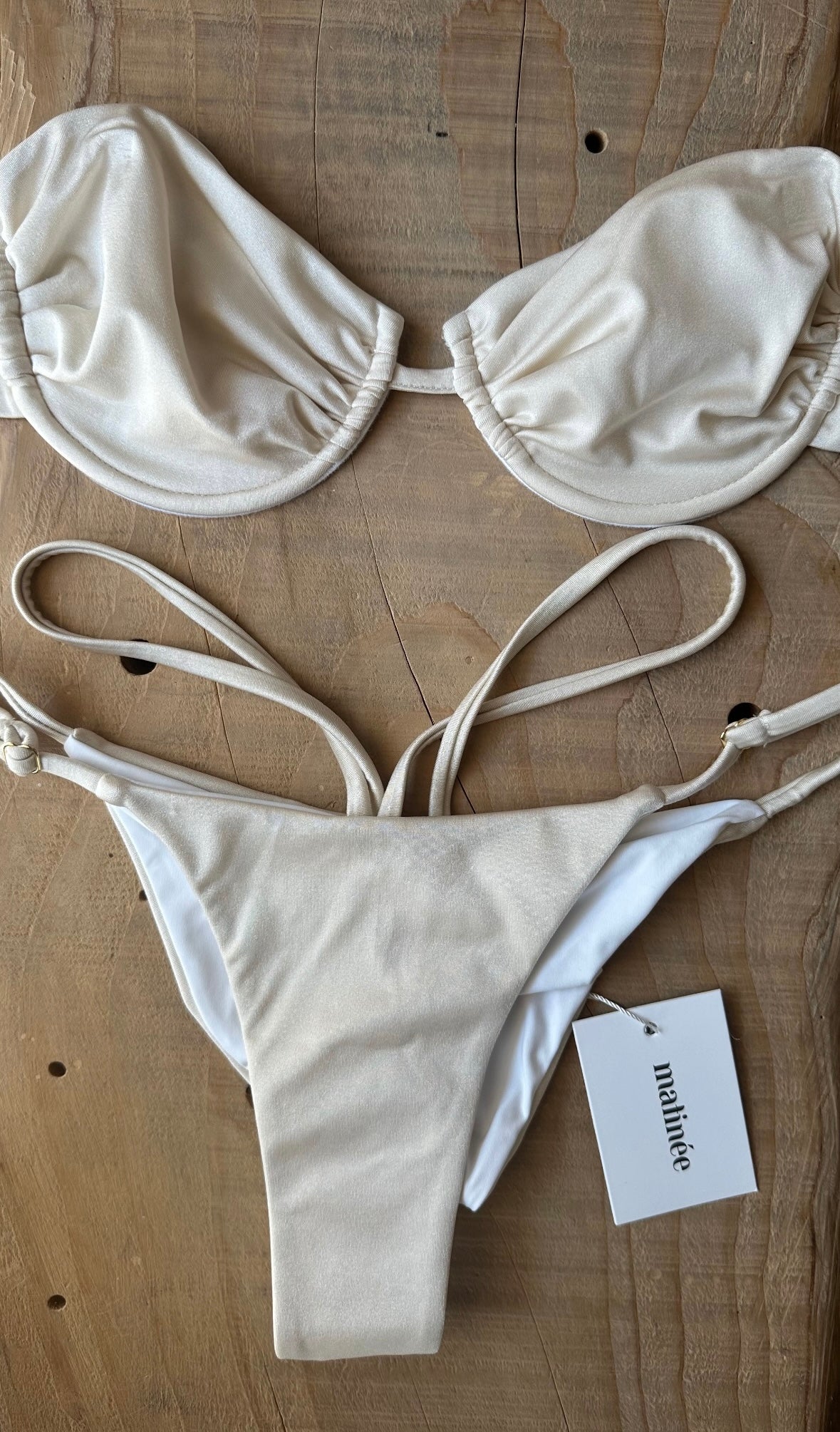 Bikini Balconcino Lycra Doppio Slip