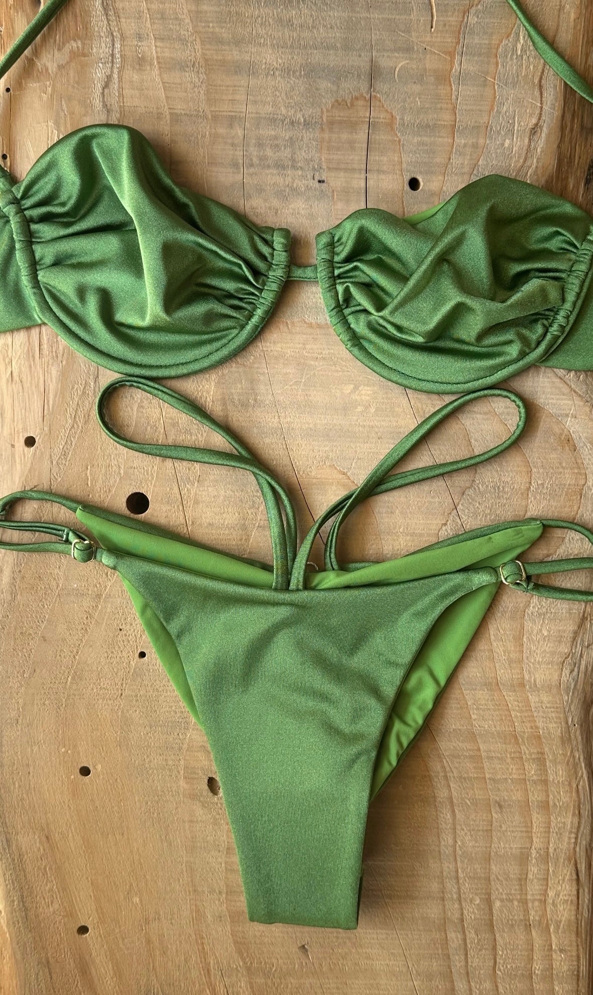 Bikini Balconcino Lycra Doppio Slip