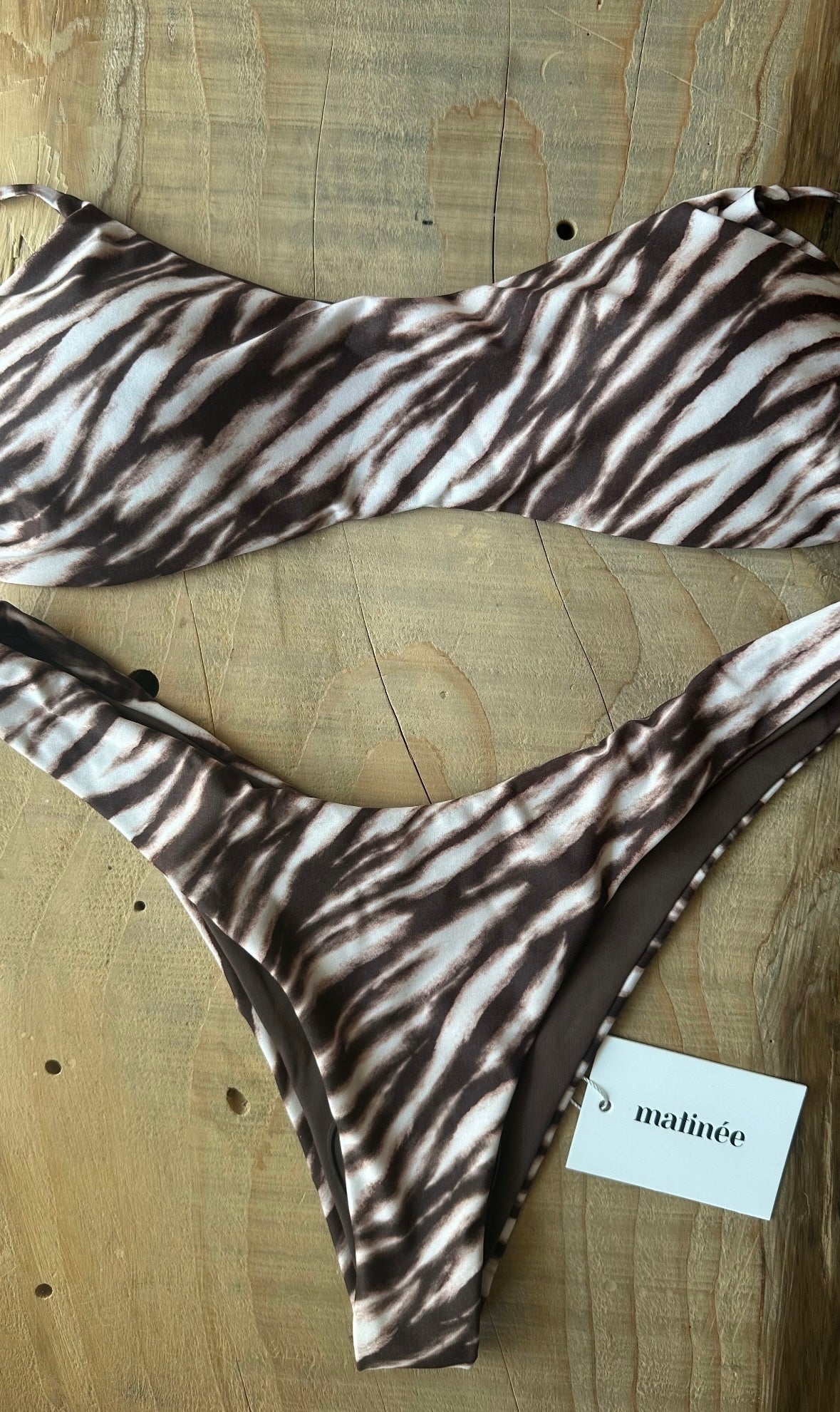 Bikini Top Zebrato