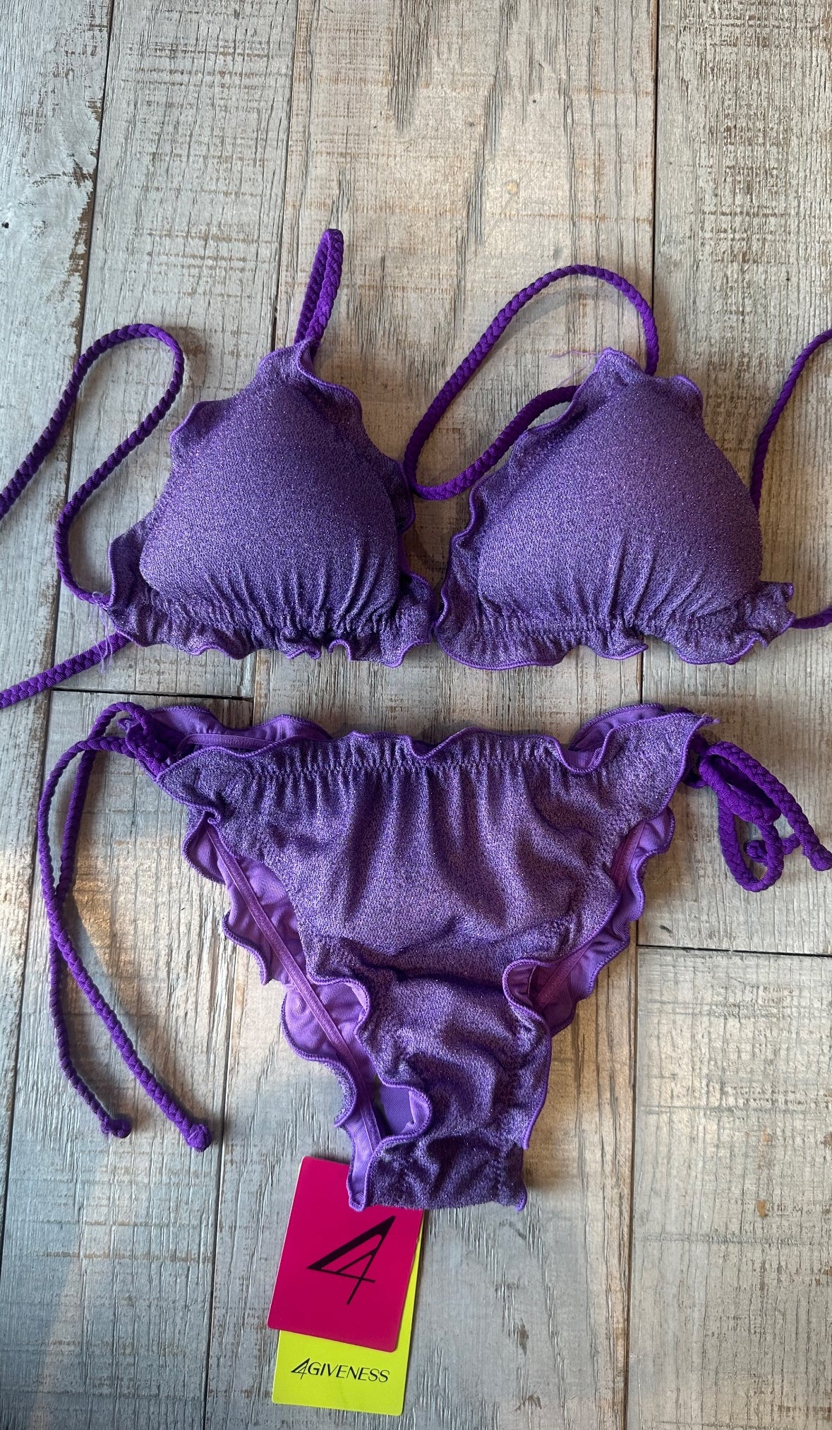 Triangolo Frou Frou Lurex
