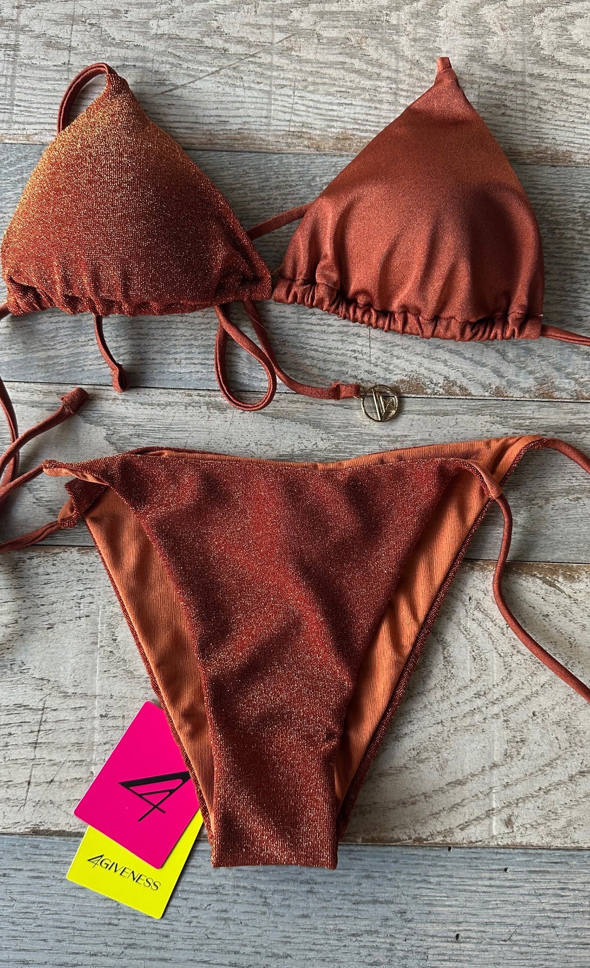 Triangolo lurex&lycra