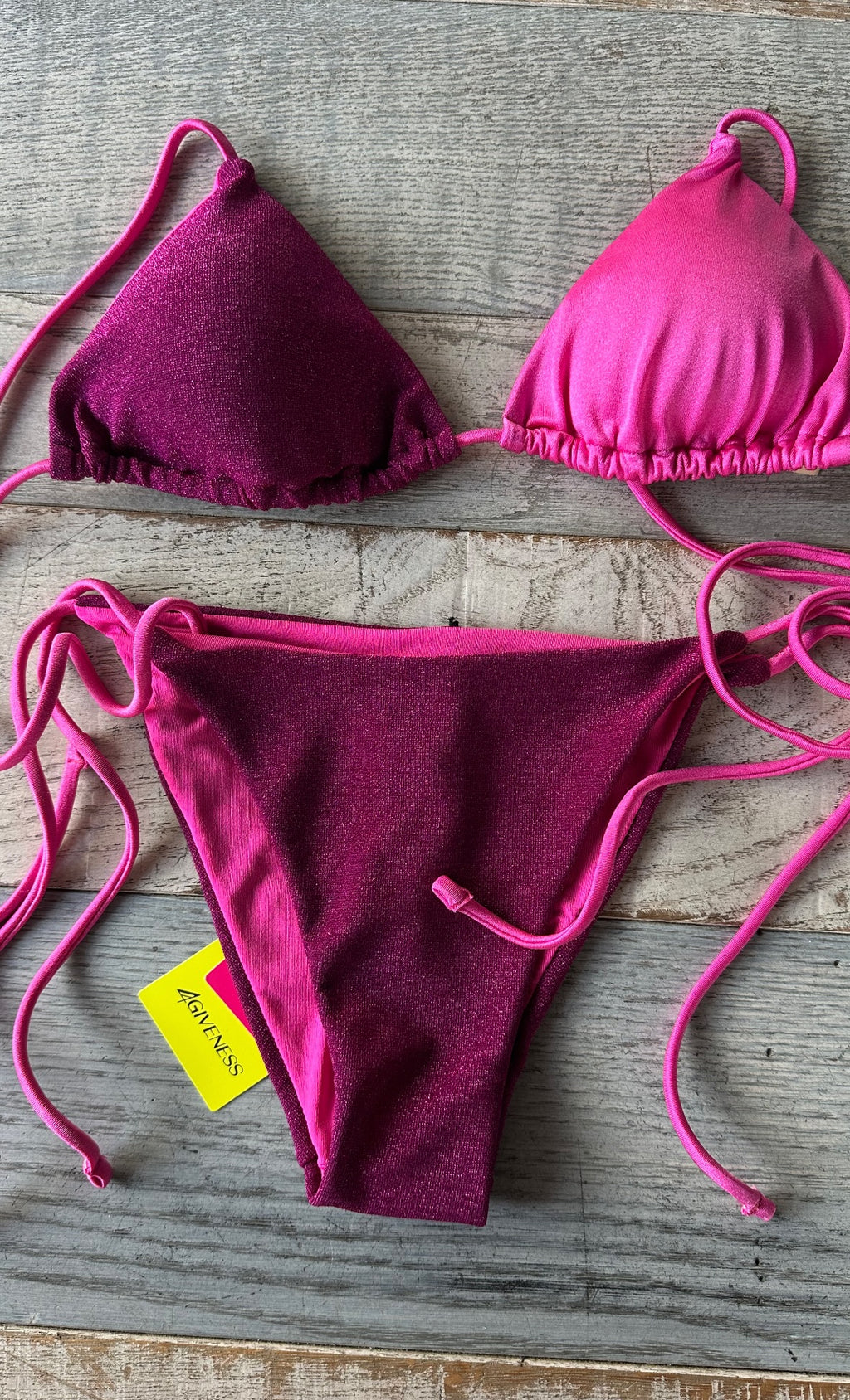 Triangolo lurex&lycra