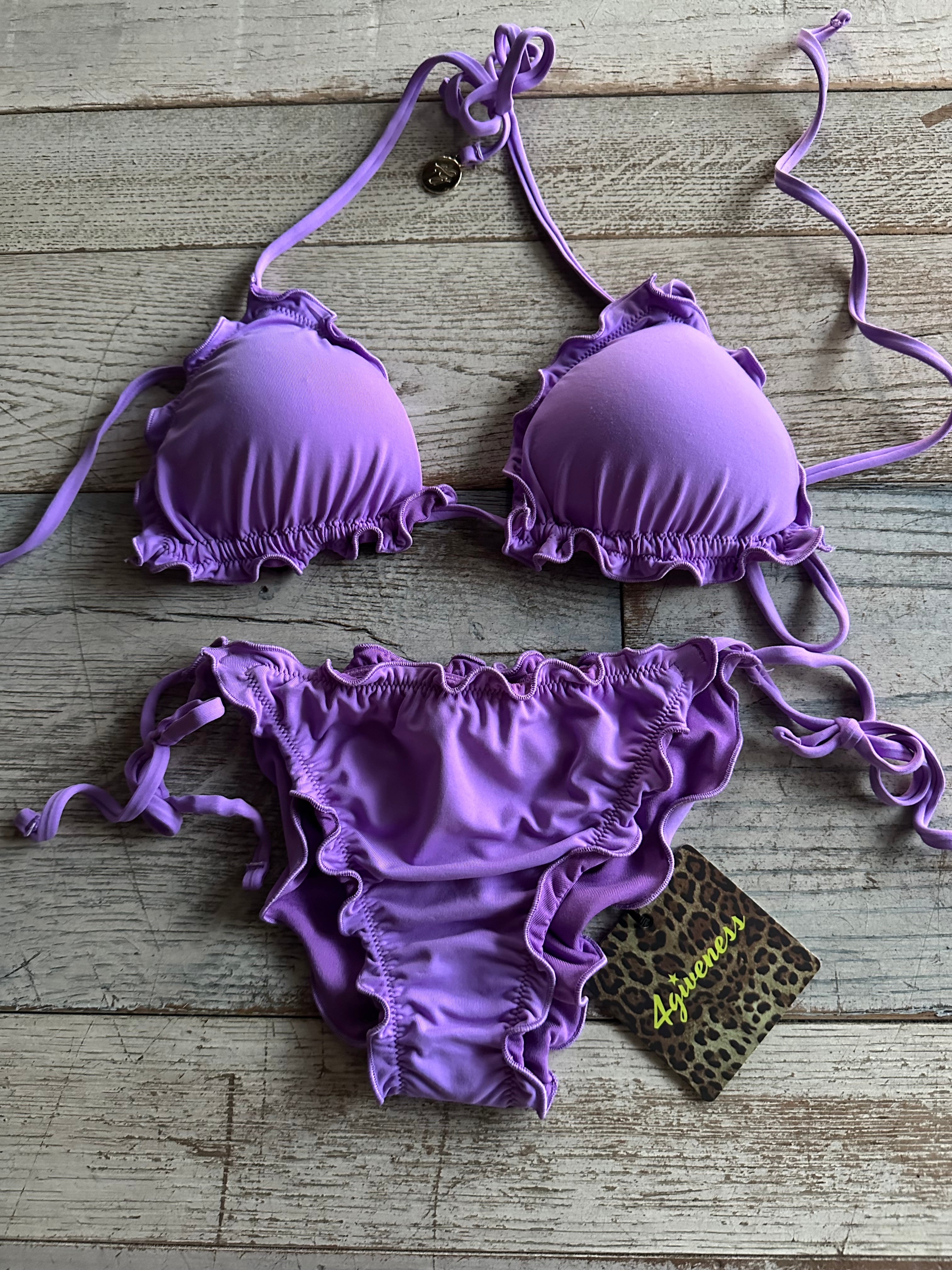 Triangolo Frou Frou Lycra Viola