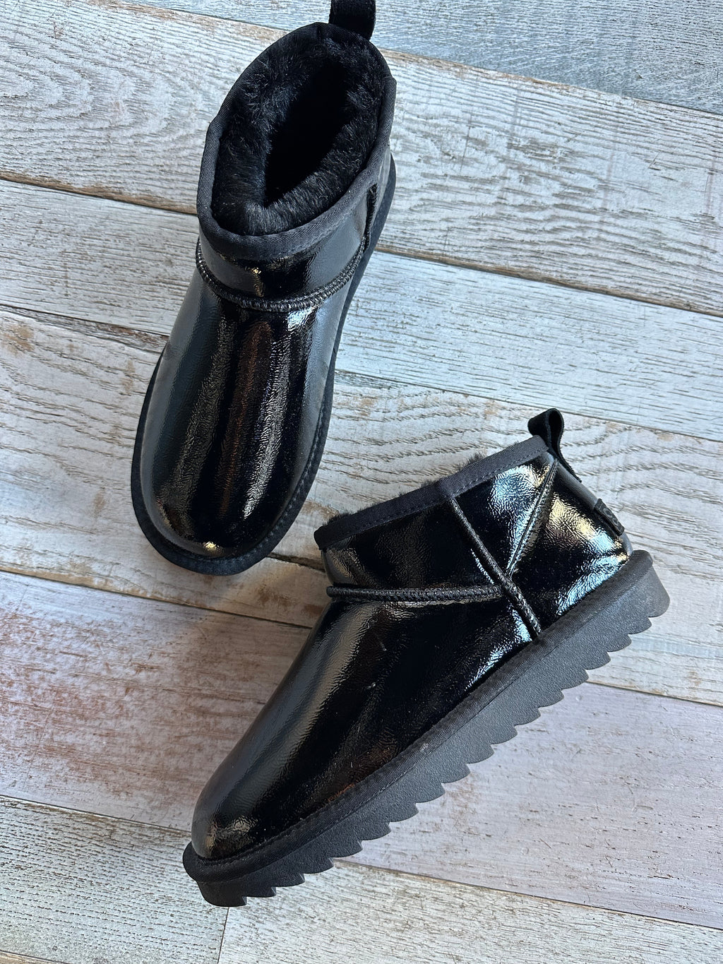 Stivaletto Vernice Nera