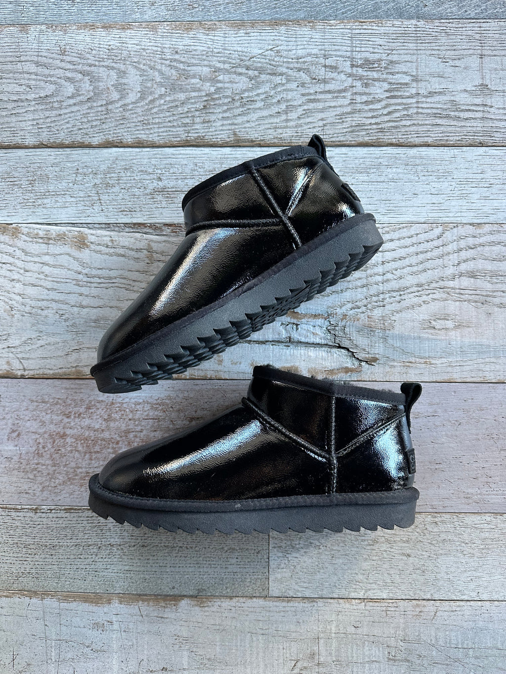 Stivaletto Vernice Nera