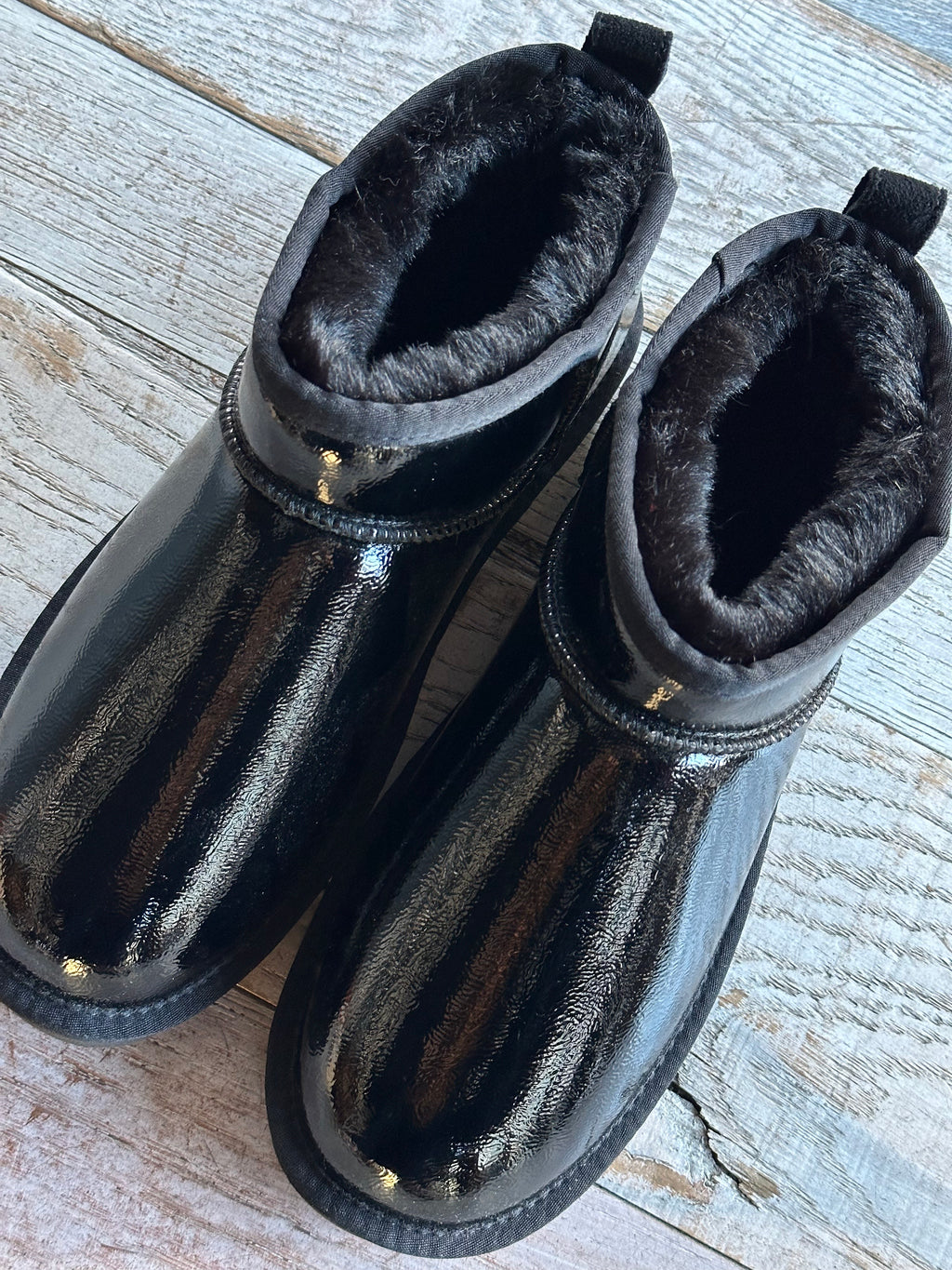 Stivaletto Vernice Nera