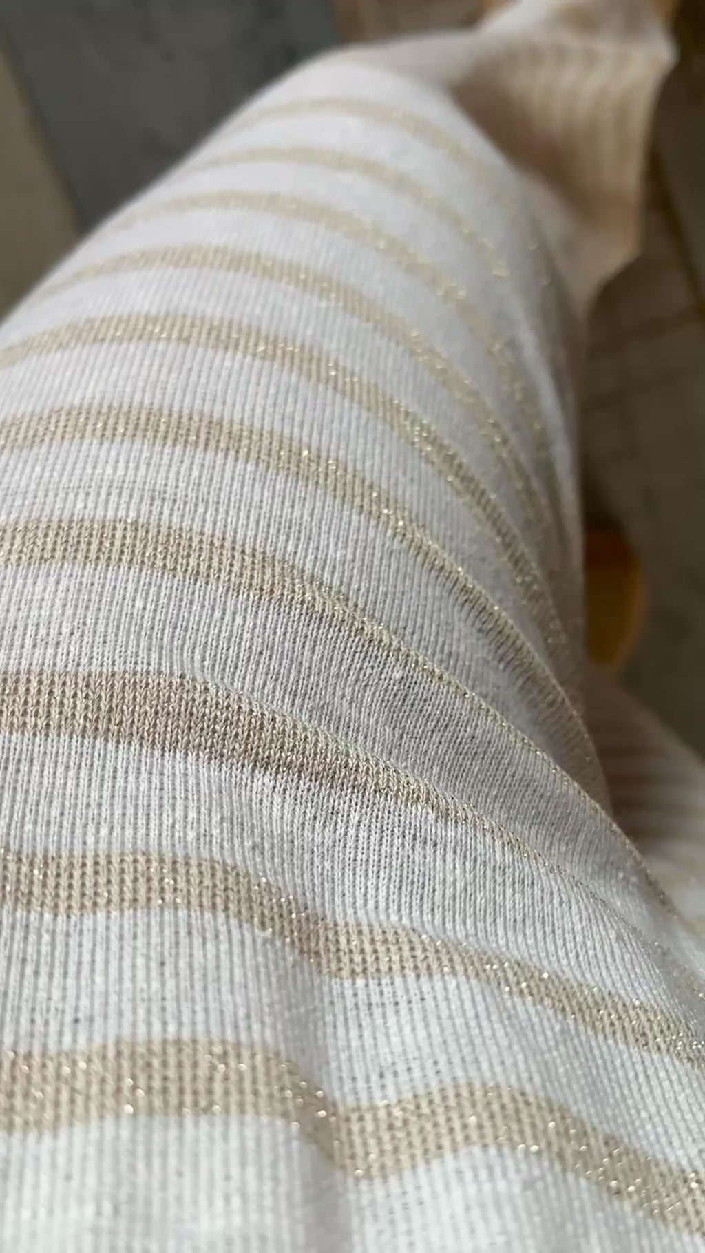 Pantalone Riga in Lino Beije