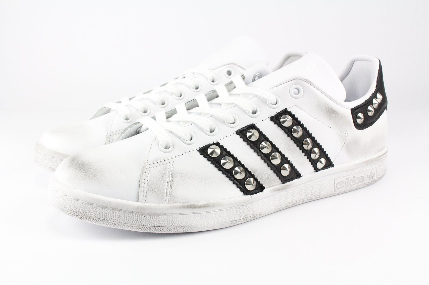 STAN SMITH BANDE NERE E BORCHIE