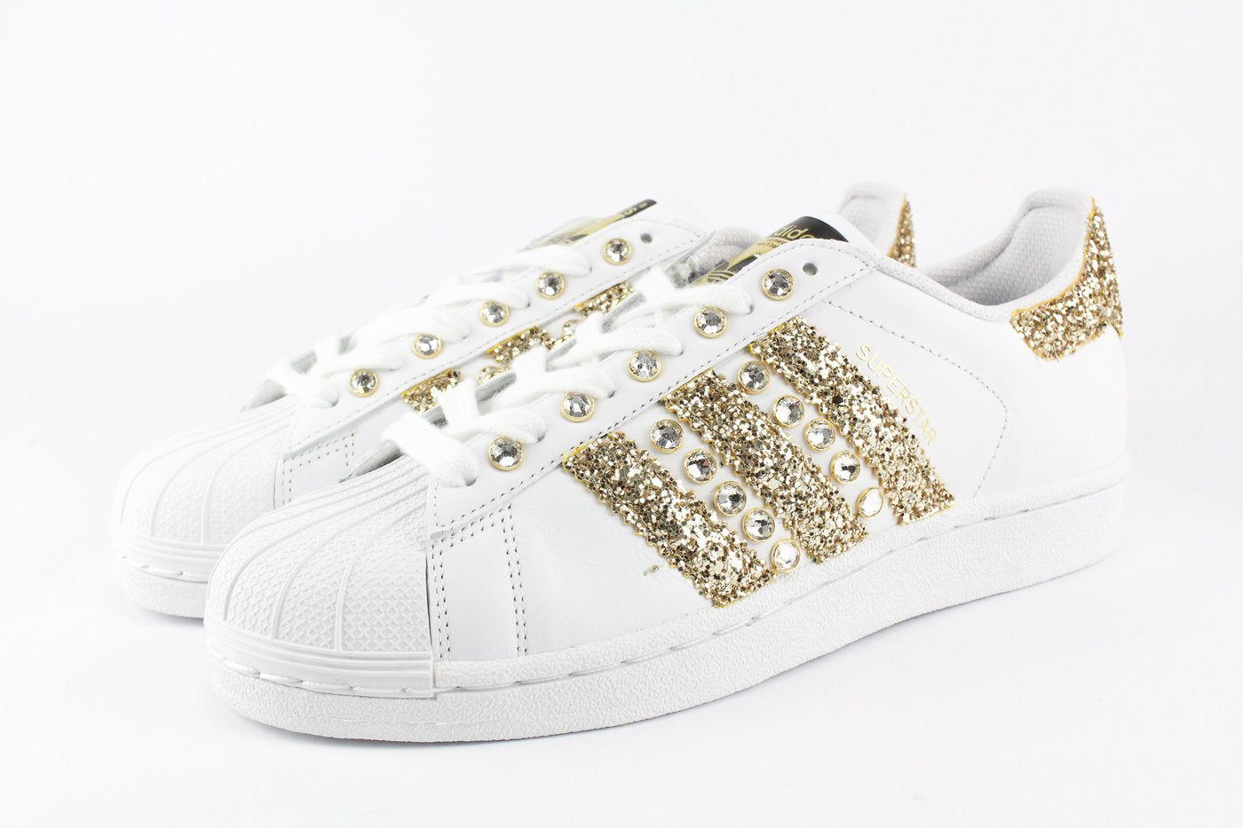 SUPERSTAR GLITTER ORO STRASS
