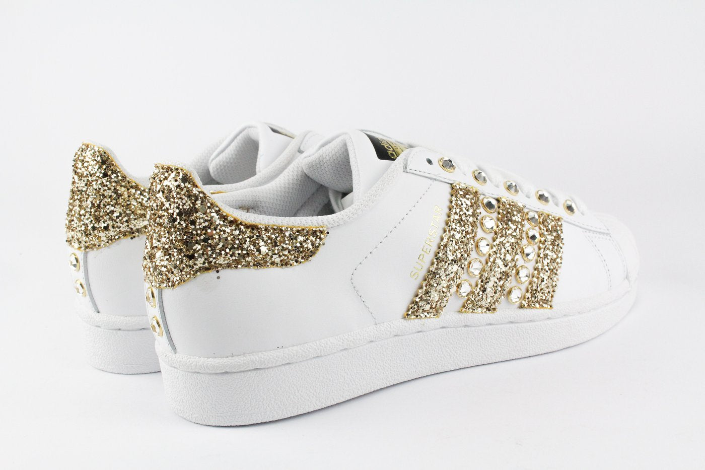 SUPERSTAR GLITTER ORO STRASS